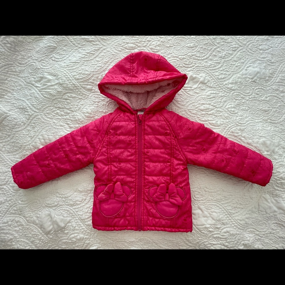 Minnie mouse toddler girl jacket